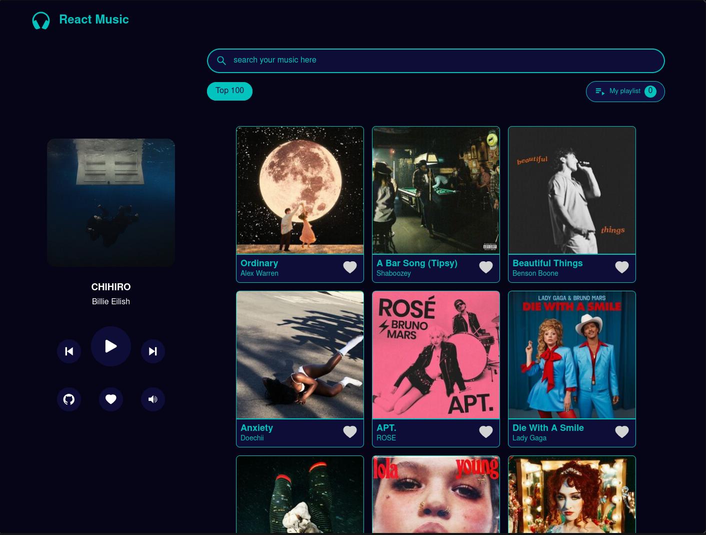 React Music