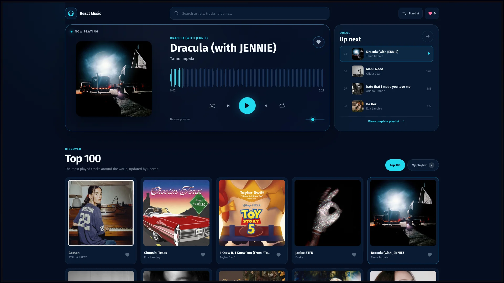 React Music